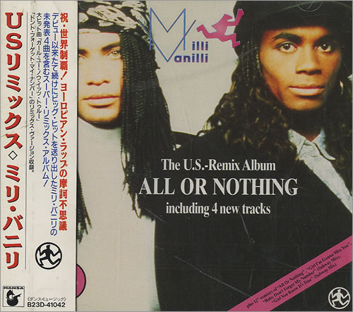 ミリ・ヴァニリ Girl I'm Gonna Miss You リミックス集CD